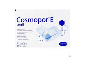 Wundverband Cosmopor/e Steril Selbstklebend 5x 7,2cm 50st, A-Nr.: 2773717 - 01