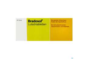 Bradosol Lutschtabl 40st, A-Nr.: 3695037 - 01