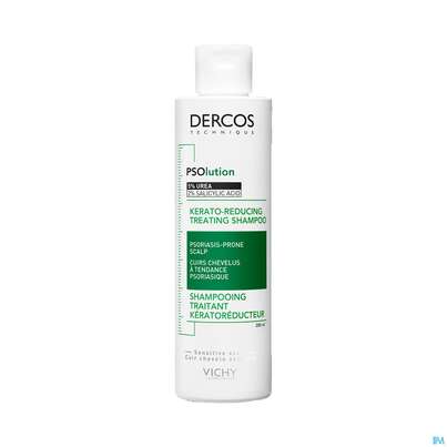 Sie sehen eine Packung Shampoon Vichy/dercos Psolution Anti-schuppen Psoriasis 200ml, Produktbild: 07 Shampoon Vichy/dercos Psolution Anti-schuppen Psoriasis 200ml, A-Nr.: 5429713 - 07