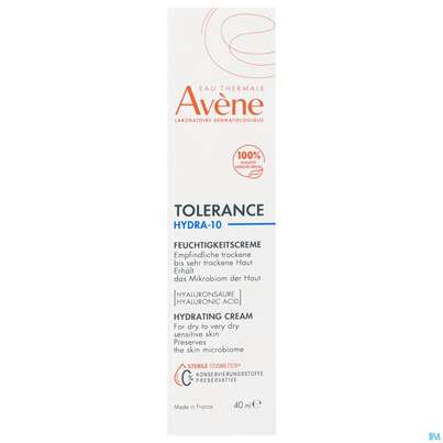 Avene Tolerance/hydra-10 Creme 40ml, A-Nr.: 5675702 - 01