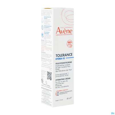 Avene Tolerance/hydra-10 Creme 40ml, A-Nr.: 5675702 - 02