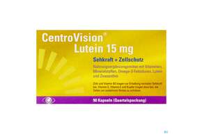 Lutein Kapseln 15mg -centrovision 90st, A-Nr.: 5269095 - 01