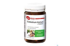 Sie sehen eine Packung Colostrum Kapseln Immun Dr.wolz Nr 60572 125st, Produktbild: 01 Colostrum Kapseln Immun Dr.wolz Nr 60572 125st, A-Nr.: 3137509 - 01
