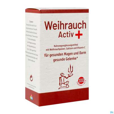 Hws Weihrauch Activ + Tabletten 100 Stk., A-Nr.: 1848502 - 02