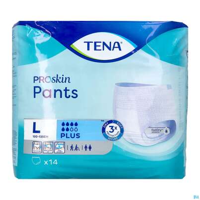 Inkontinenz Tena Pants Plus L 791230 14st, A-Nr.: 2394701 - 05