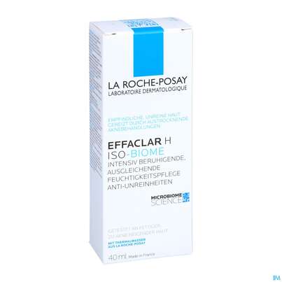 La Roche Posay Akne/mischhaut Effaclar/feuchtigkeit H Iso-biome Pflege 40ml, A-Nr.: 5593832 - 03