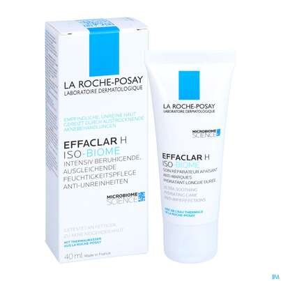 La Roche Posay Akne/mischhaut Effaclar/feuchtigkeit H Iso-biome Pflege 40ml, A-Nr.: 5593832 - 05