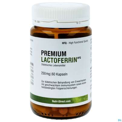 Lactoferrin Kapseln 250mg 60st, A-Nr.: 4268923 - 01