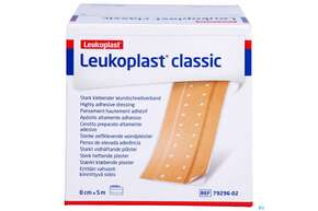 Wundpflaster Leukoplast/classic Meterware 5mx 8cm 1st, A-Nr.: 4803753 - 01