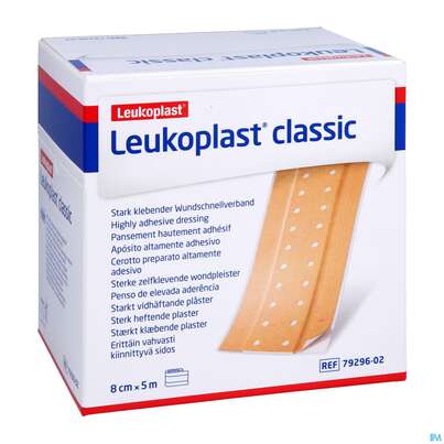 Wundpflaster Leukoplast/classic Meterware 5mx 8cm 1st, A-Nr.: 4803753 - 03