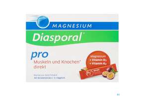 Magnesium Diasporal/pro/direkt +d3+k2 Muskel +knochen 30st, A-Nr.: 5722382 - 01