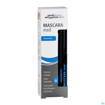 Sie sehen eine Packung Mascara Med Wasserfest 5ml, Produktbild: 05 Mascara Med Wasserfest 5ml, A-Nr.: 4751714 - 05