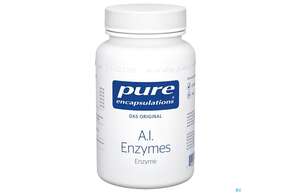 Sie sehen eine Packung Pure Encapsulations A.i. Enzymes 60 Kapseln, Produktbild: 01 Pure Encapsulations A.i. Enzymes 60 Kapseln, A-Nr.: 2304773 - 01