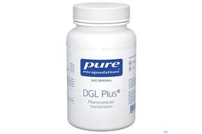 Sie sehen eine Packung Pure Encapsulations Dgl Plus 60 Kapseln, Produktbild: 01 Pure Encapsulations Dgl Plus 60 Kapseln, A-Nr.: 2306192 - 01