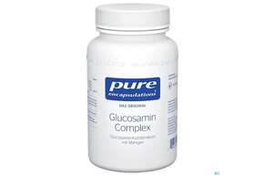 Sie sehen eine Packung Pure Encapsulations Glucosamin Complex 60 Kapseln, Produktbild: 01 Pure Encapsulations Glucosamin Complex 60 Kapseln, A-Nr.: 2382626 - 01