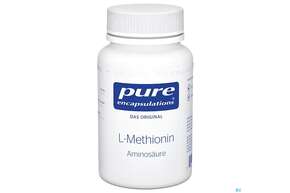 Sie sehen eine Packung Pure Encapsulations l-methionin 60 Kapseln, Produktbild: 01 Pure Encapsulations l-methionin 60 Kapseln, A-Nr.: 2304833 - 01