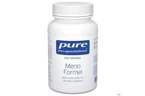 Sie sehen eine Packung Pure Encapsulations Meno Formel 60 Kapseln, Produktbild: 01 Pure Encapsulations Meno Formel 60 Kapseln, A-Nr.: 4870488 - 01