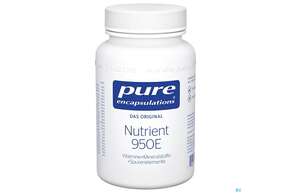 Sie sehen eine Packung Pure Encapsulations Nutrient 950e Ohne Cu/fe/jod 90 Kapseln, Produktbild: 01 Pure Encapsulations Nutrient 950e Ohne Cu/fe/jod 90 Kapseln, A-Nr.: 2284941 - 01