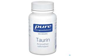 Sie sehen eine Packung Pure Encapsulations Taurin 60 Kapseln, Produktbild: 01 Pure Encapsulations Taurin 60 Kapseln, A-Nr.: 2291680 - 01