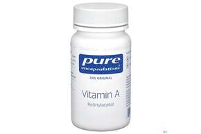 Sie sehen eine Packung Pure Encapsulations Vitamin A 60 Kapseln, Produktbild: 01 Pure Encapsulations Vitamin A 60 Kapseln, A-Nr.: 4295216 - 01
