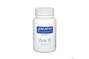 Sie sehen eine Packung Pure Encapsulations Zink 15 (zinkpicolinat) 180 Kapseln, Produktbild: 01 Pure Encapsulations Zink 15 (zinkpicolinat) 180 Kapseln, A-Nr.: 3046592 - 01