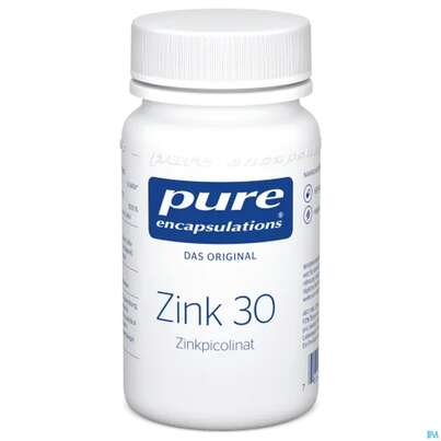 Pure Encapsulations Zink 30 (zinkpicolinat) 60 Kapseln, A-Nr.: 2111755 - 02