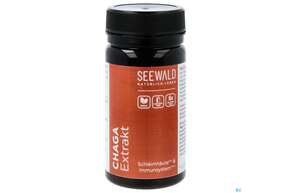 Sie sehen eine Packung Seewald Chaga Extrakt 60 St, Produktbild: 01 Seewald Chaga Extrakt 60 St, A-Nr.: 4911141 - 01