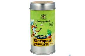 Sie sehen eine Packung Sonnentor Gewuerzzubereitung Bio Eierspeis Streudose 07692 45g, Produktbild: 01 Sonnentor Gewuerzzubereitung Bio Eierspeis Streudose 07692 45g, A-Nr.: 5380929 - 01