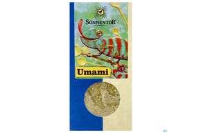 Sie sehen eine Packung Sonnentor Gewuerzzubereitung/bio Umami 01221 60g, Produktbild: 01 Sonnentor Gewuerzzubereitung/bio Umami 01221 60g, A-Nr.: 5743734 - 01