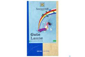 Sie sehen eine Packung Sonnentor Tee/bio Gute Laune 02256 18st, Produktbild: 01 Sonnentor Tee/bio Gute Laune 02256 18st, A-Nr.: 3574724 - 01