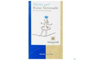 Sie sehen eine Packung Sonnentor Tee/bio/wieder Gut Reine Nervensache 02703 18st, Produktbild: 01 Sonnentor Tee/bio/wieder Gut Reine Nervensache 02703 18st, A-Nr.: 3428767 - 01