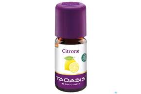 Sie sehen eine Packung Taoasis Zitronenöl Bio|demeter 5ml, Produktbild: 01 Taoasis Zitronenöl Bio|demeter 5ml, A-Nr.: 4621265 - 01