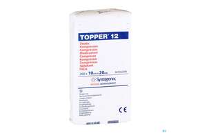 Kompressen Topper/12 Unsteril Nr 53620 10x20cm 200st, A-Nr.: 1482142 - 01