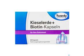 Kieselerde +biotin Kapseln -twardy 60st, A-Nr.: 3863948 - 01