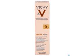 Sie sehen eine Packung Vichy Mineralblend Fluid 06 Ocher 30ml, Produktbild: 01 Vichy Mineralblend Fluid 06 Ocher 30ml, A-Nr.: 5045214 - 01