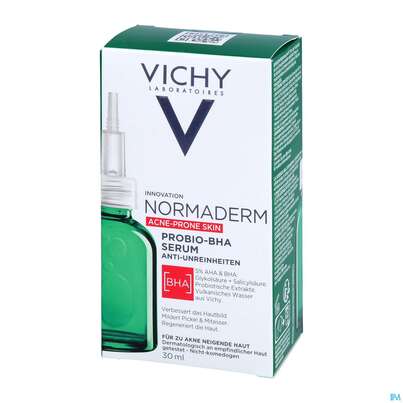 Sie sehen eine Packung Vichy Normaderm Probio Bha Serum 30ml, Produktbild: 06 Vichy Normaderm Probio Bha Serum 30ml, A-Nr.: 5458577 - 06