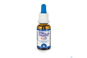 Sie sehen eine Packung Vitamin K2 Oel/tropfen Vitamin K Als Mk7 Dr.jacobs 20ml, Produktbild: 01 Vitamin K2 Oel/tropfen Vitamin K Als Mk7 Dr.jacobs 20ml, A-Nr.: 4406874 - 01