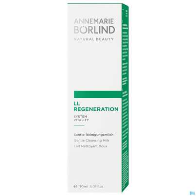 Sie sehen eine Packung Boerlind Ll Regeneration Reinigungsmilch 658 150ml, Produktbild: 01 Boerlind Ll Regeneration Reinigungsmilch 658 150ml, A-Nr.: 2301987 - 01
