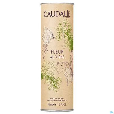 Sie sehen eine Packung Caudalie Eau Fraiche Fleur De Vigne 50ml, Produktbild: 01 Caudalie Eau Fraiche Fleur De Vigne 50ml, A-Nr.: 3832971 - 01