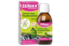 Sie sehen eine Packung Stilaxx® Hustenstiller für Erwachsene, Produktbild: 01 Stilaxx® Hustenstiller für Erwachsene, A-Nr.: 4575909 - 01