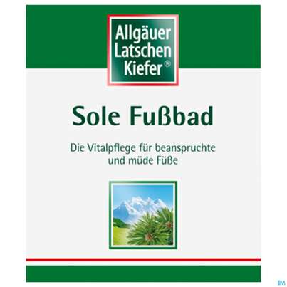 ALLGAEUER SOLE-FUSSBAD 10X10 100G, A-Nr.: 0864574 - 02