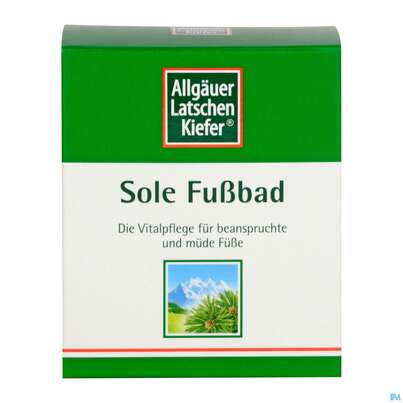 ALLGAEUER SOLE-FUSSBAD 10X10 100G, A-Nr.: 0864574 - 03