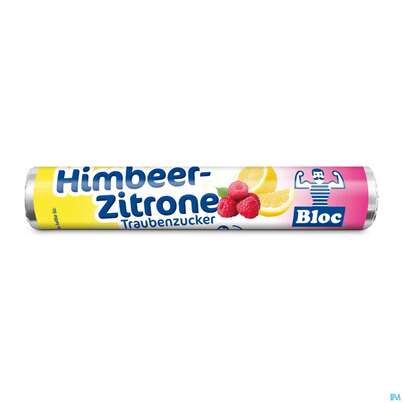 Bloc Traubenzucker Rollen Himbeer-zitrone 42g, A-Nr.: 3253575 - 02