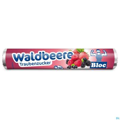 Bloc Traubenzucker Rollen Waldbeere 42g, A-Nr.: 2705058 - 01