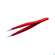 Sie sehen eine Packung Pinzetten Canal Rostfrei/splitter 9cm Rot 2021- 1st, Produktbild: 01 Pinzetten Canal Rostfrei/splitter 9cm Rot 2021- 1st, A-Nr.: 4785736 - 01