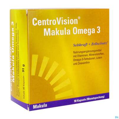 Omega -3 Kapseln Centrovision Makula 90st, A-Nr.: 5269103 - 02