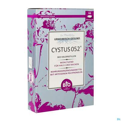 Cystus 052 Bio Halspstillen 66st, A-Nr.: 4005158 - 02