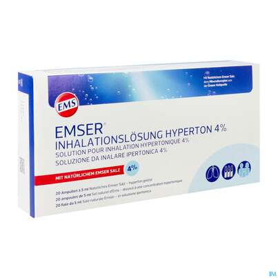 Emser Inhalationsloesung Hypertone Loesung 4% 53375 20st, A-Nr.: 5428174 - 02