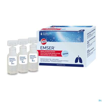 Emser Inhalationsloesung Isoton Ampullen/sachet 20st, A-Nr.: 3072483 - 04