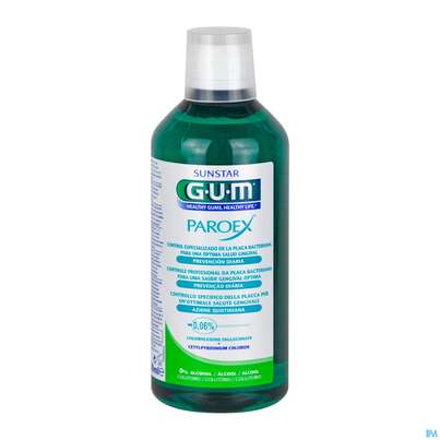 Mundwasser/spuelung Gum Mundspuelung Paroex Chx O.alk 0,06% Langzeitpflege 1702 500ml, A-Nr.: 3190202 - 05